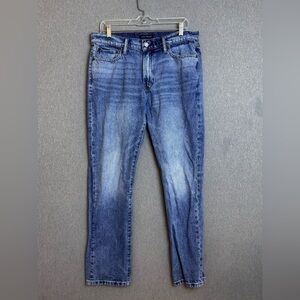 Lucky Brand~ Men’s 410 Athletic Straight‎ Denim Jeans 5 Pocket Design Size 32x32